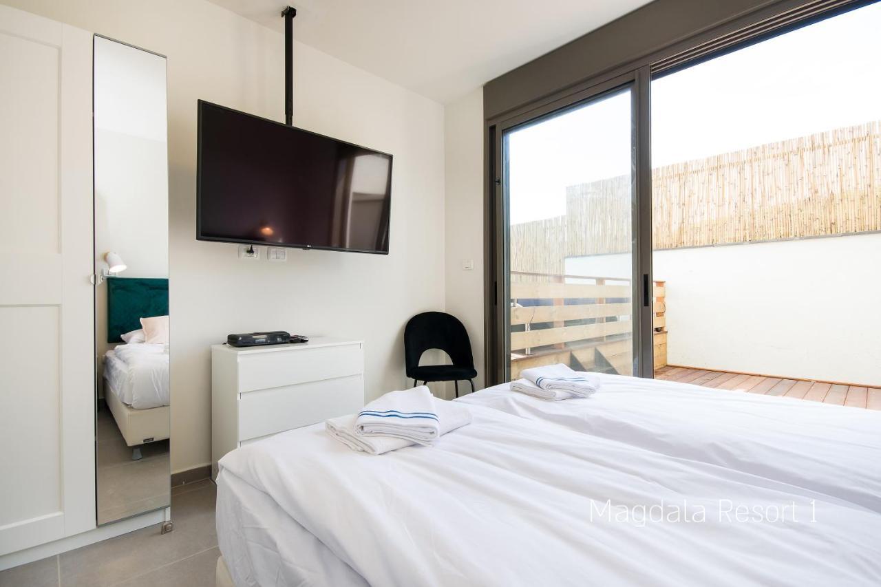 Yalarent Magdala Resort- Luxury Suites With Pool Or Jacuzzi With Sea View Migdal Εξωτερικό φωτογραφία