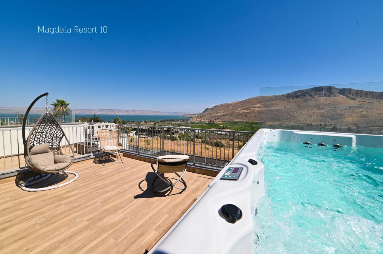 Yalarent Magdala Resort- Luxury Suites With Pool Or Jacuzzi With Sea View Migdal Εξωτερικό φωτογραφία