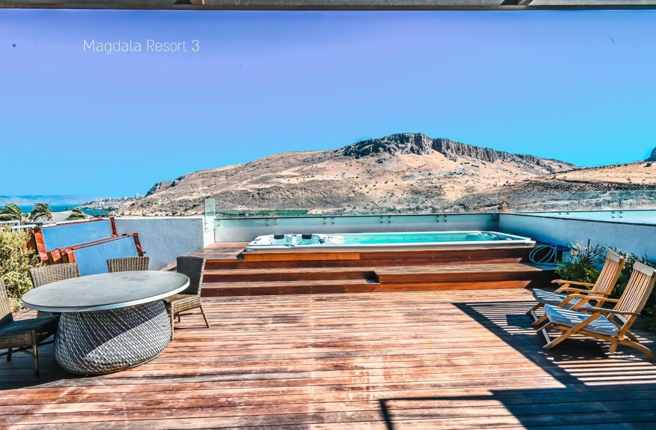 Yalarent Magdala Resort- Luxury Suites With Pool Or Jacuzzi With Sea View Migdal Εξωτερικό φωτογραφία
