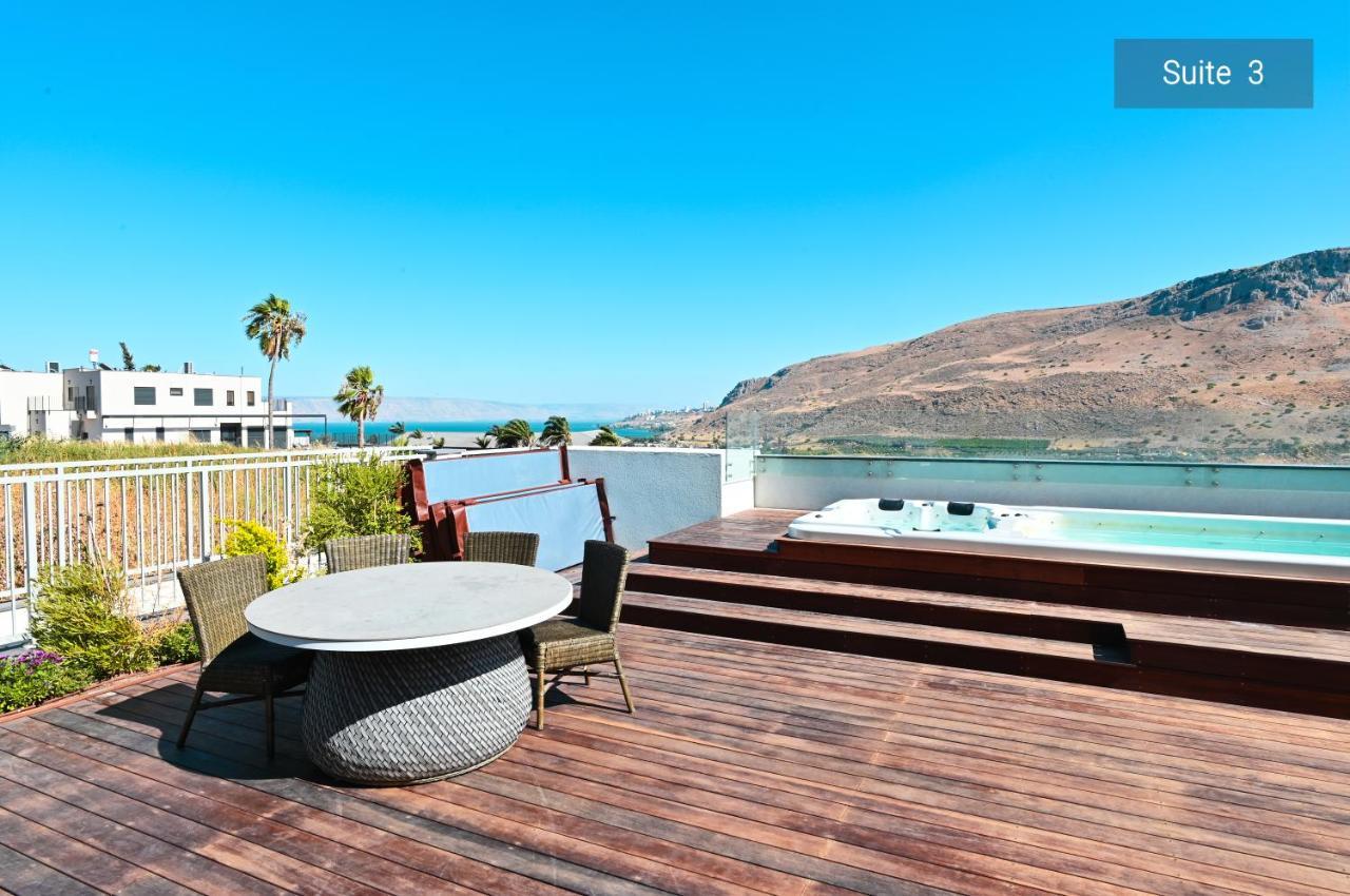 Yalarent Magdala Resort- Luxury Suites With Pool Or Jacuzzi With Sea View Migdal Εξωτερικό φωτογραφία