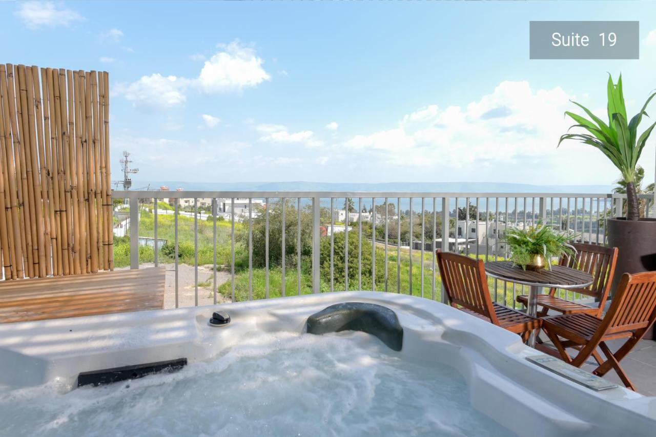 Yalarent Magdala Resort- Luxury Suites With Pool Or Jacuzzi With Sea View Migdal Εξωτερικό φωτογραφία